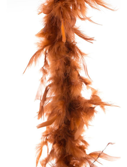 Funny Fashion Veren boa in koperkleur 45gr