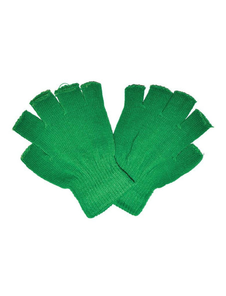 Funny Fashion Vingerloze handschoenen groen
