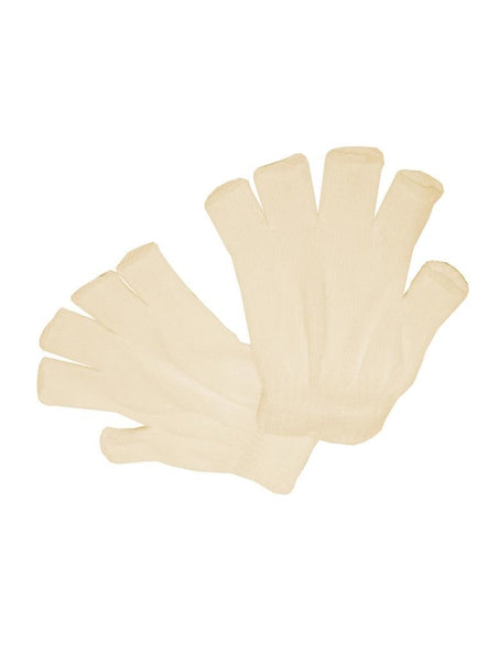 Funny Fashion Vingerloze handschoenen wit