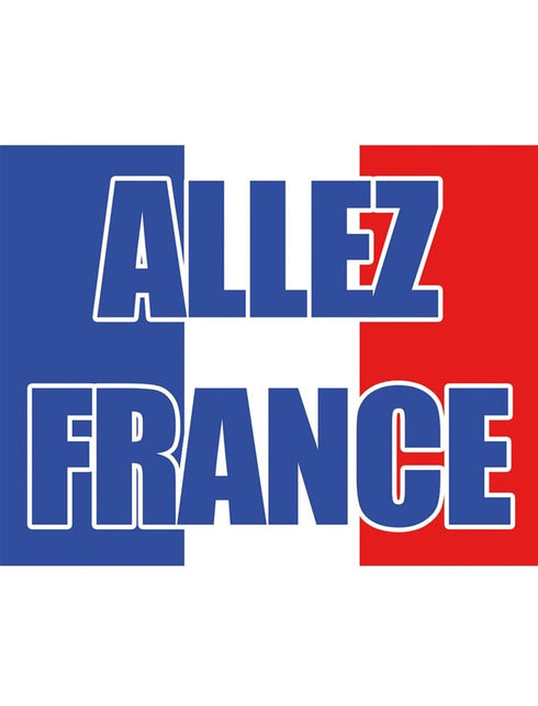 Funny Fashion Vlag Allez France