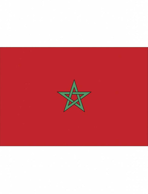 Funny Fashion Vlag Marokko