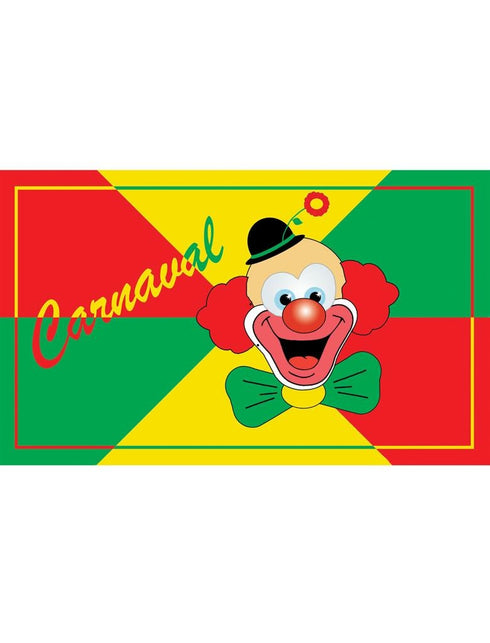 Funny Fashion Vlag rood geel groen