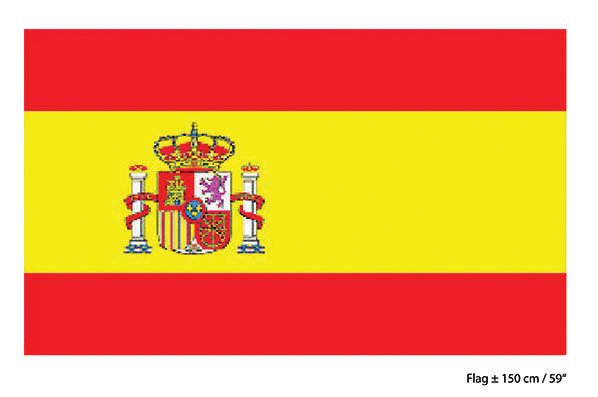 Funny Fashion Vlag  Spanje