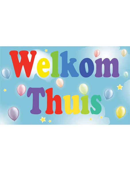 Funny Fashion Vlag welkom thuis