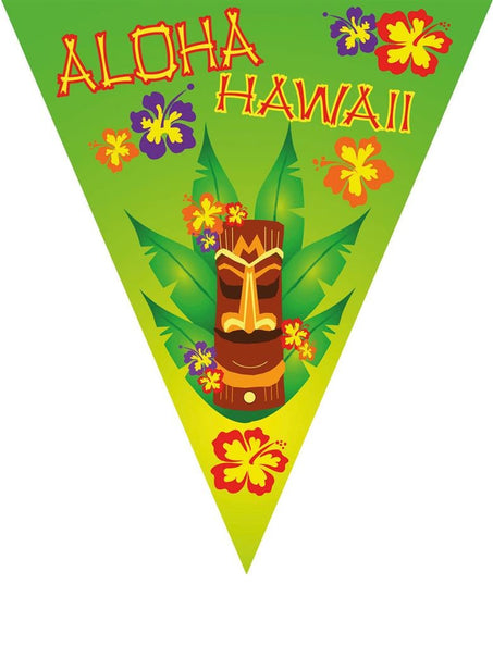 Funny Fashion Vlaggenlijn Aloha Hawaii 5mtr