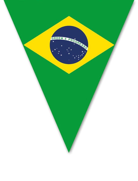 Funny Fashion Vlaggenlijn Brazilië 5mtr.