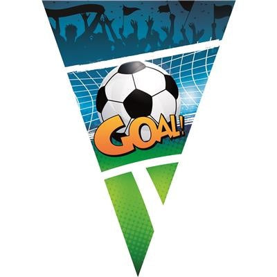 Funny Fashion Vlaggenlijn Goal Voetbal 5m