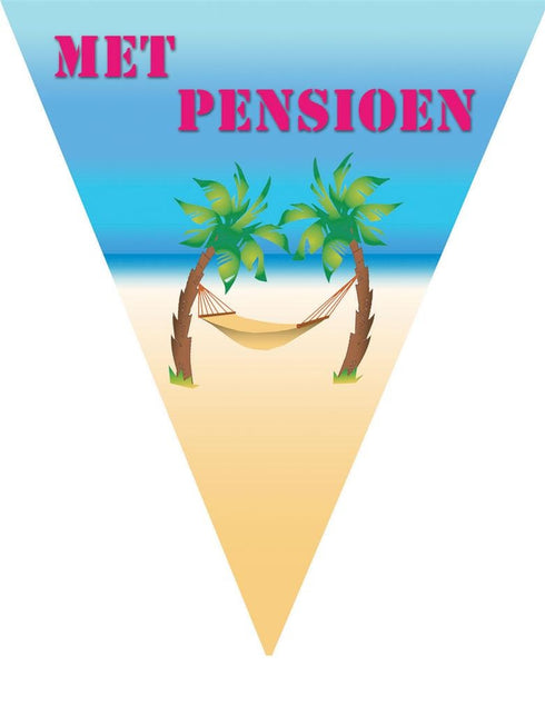 Funny Fashion Vlaggenlijn met pensioen 5m