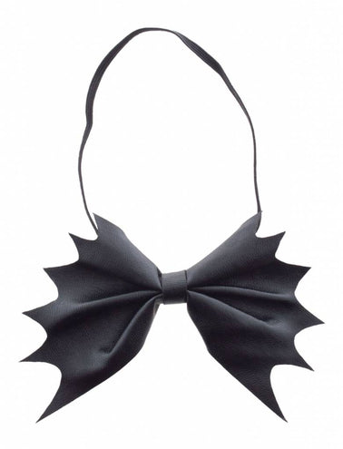 Funny Fashion Vleermuis strikje zwart