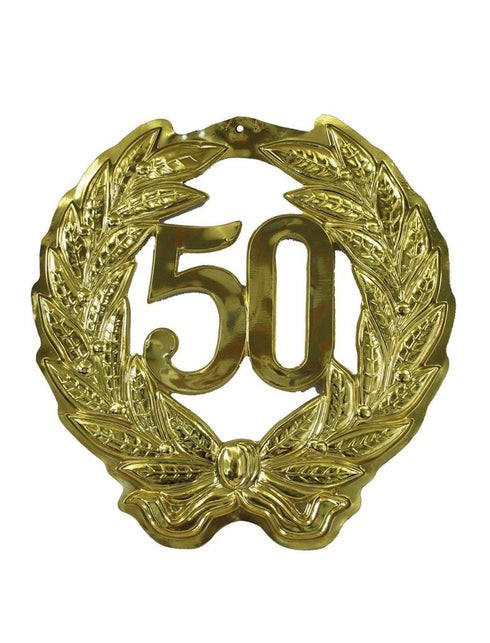 Funny Fashion Wanddeco 50 jaar 45cm