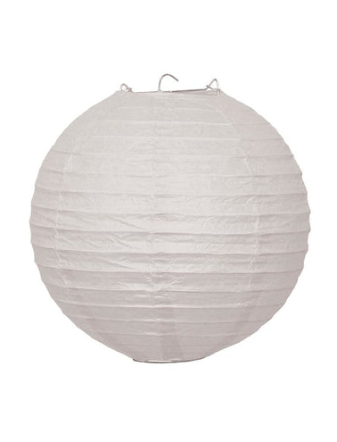 Funny Fashion Witte lampion 25cm