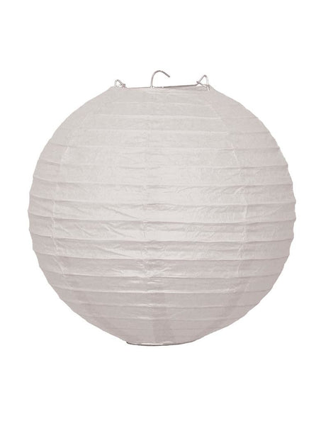 Funny Fashion Witte lampion 25cm