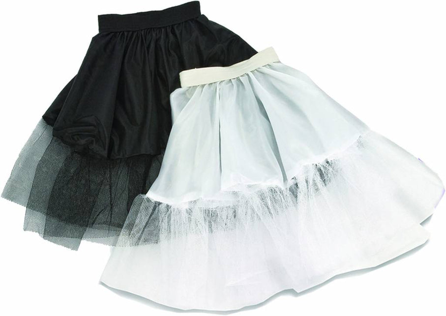 Funny Fashion Witte petticoat 55cm