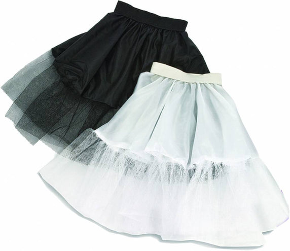 Funny Fashion Witte petticoat meisjes