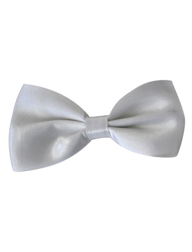 Funny Fashion Witte satijnen strik