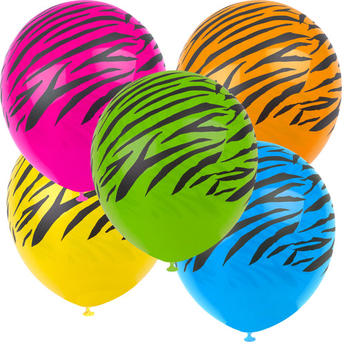 Funny Fashion Zebra print ballonnen