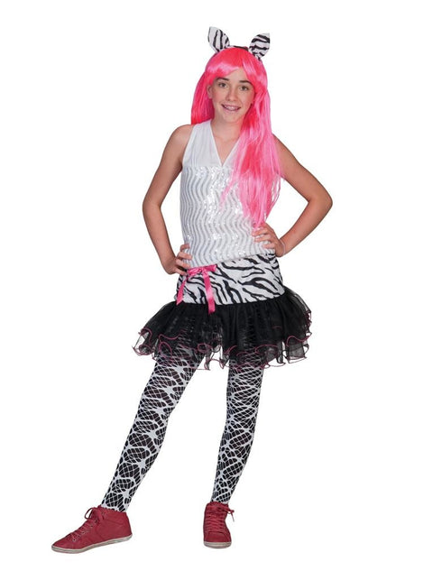 Funny Fashion Zebra rok Denise