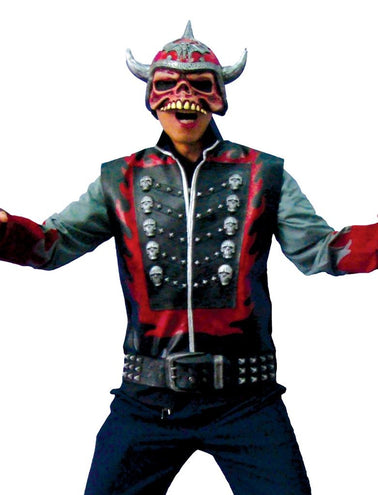 Funny Fashion Zombie biker kostuum punk