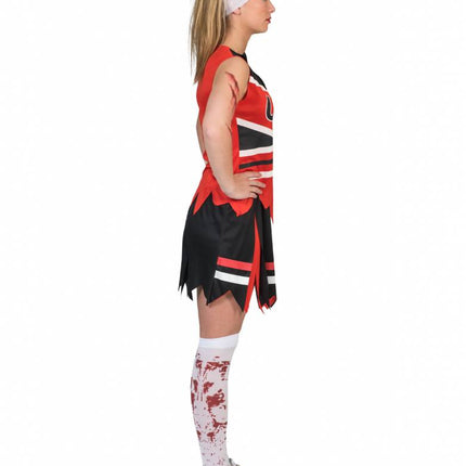 Funny Fashion Zombie cheerleader dames pak