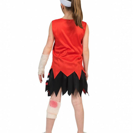 Funny Fashion Zombie cheerleader pak meisje