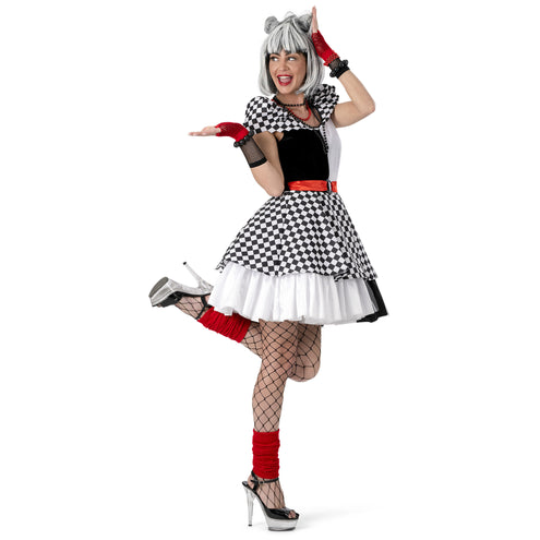 Funny Fashion Zwart wit Suzanna