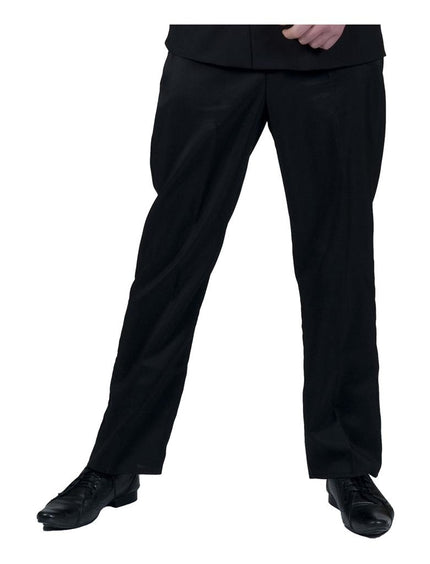Funny Fashion Zwarte disco broek heren