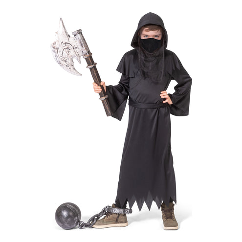 Funny Fashion Zwarte geest pak Jeffrey