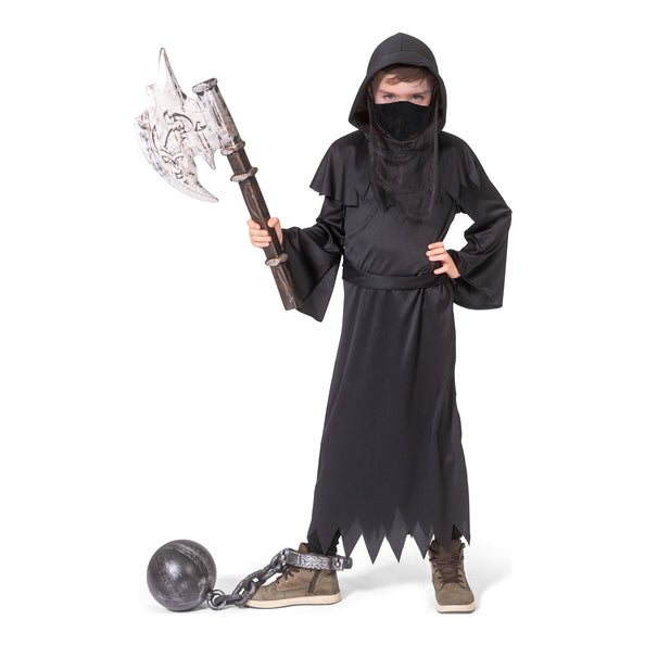 Funny Fashion Zwarte geest pak Jeffrey