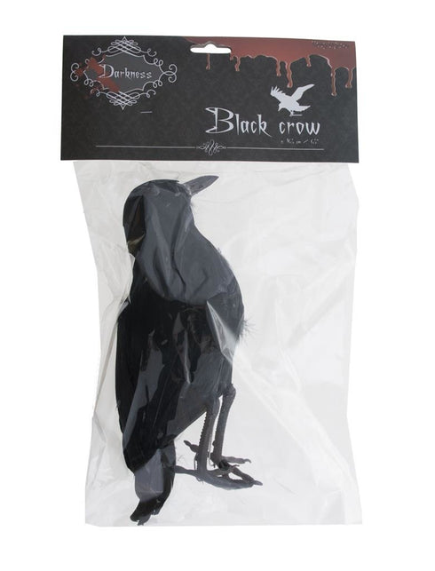 Funny Fashion Zwarte nep kraai