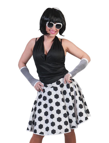 Funny Fashion Zwarte party topjes voor dames