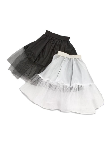 Funny Fashion Zwarte petticoat meisjes