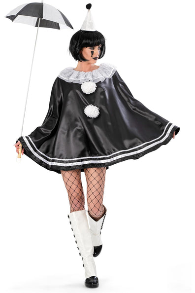 Funny Fashion Zwarte Pierrot Bodhi