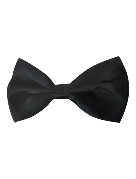 Funny Fashion Zwarte satijnen strik