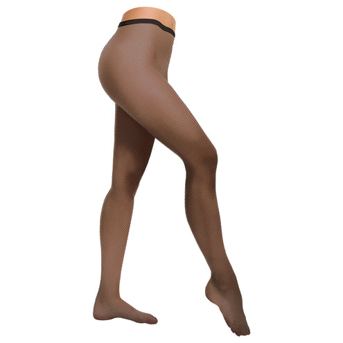 Funny Fashion Zwarte visnet  disco net panty