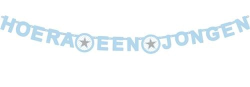 Haza Witbaard Letterslinger hoera een jongen