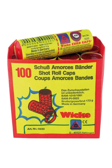 PartyXplosion Ammorces 100 schots knallertjes