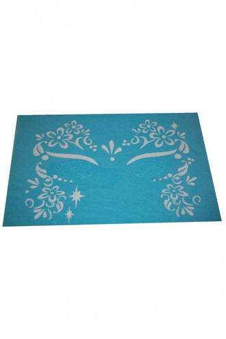 PartyXplosion Aqua schmink sjabloon lente prinses