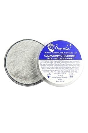 PartyXplosion Aquaschmink zilver 16gr