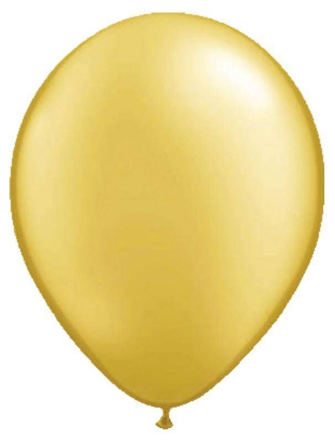 PartyXplosion Ballon 100x goud nr 12