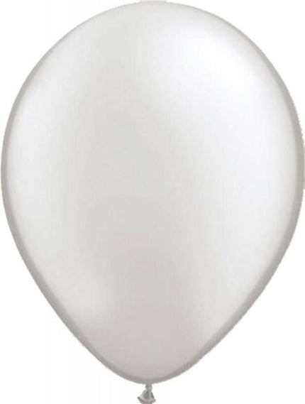 PartyXplosion Ballon 100x zilver nr 12