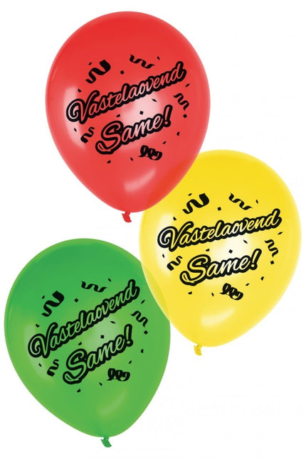 PartyXplosion Ballon Vastelaovend per 12 stuks