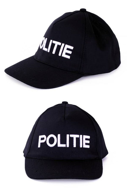 PartyXplosion Baseball cap pet politie one size
