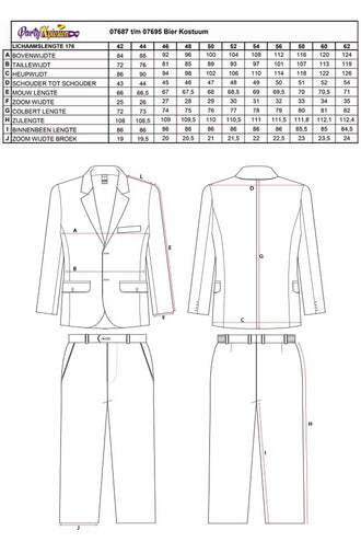 PartyXplosion Bier pak  unisex