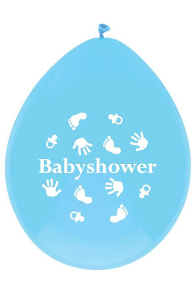 PartyXplosion Blauwe ballonnen Babyshower jongen