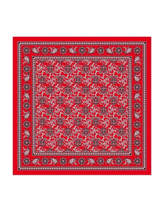 PartyXplosion Boeren zakdoek met waaier motief 63X63cm