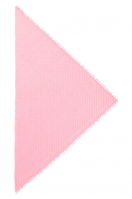 PartyXplosion Driehoek sjaal Bubble pastel roze