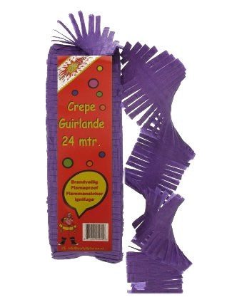 PartyXplosion Feestslingers in Beiers paars