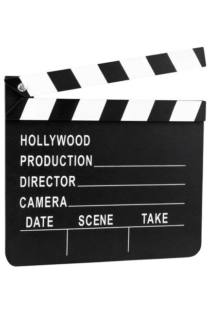 PartyXplosion Filmklapper Clapperboard Hollywood 18x20 cm