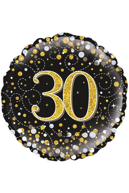 PartyXplosion Folie ballon Sparkling 30 jaar 45.7cm