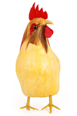 PartyXplosion Haan decoratie 16 cm